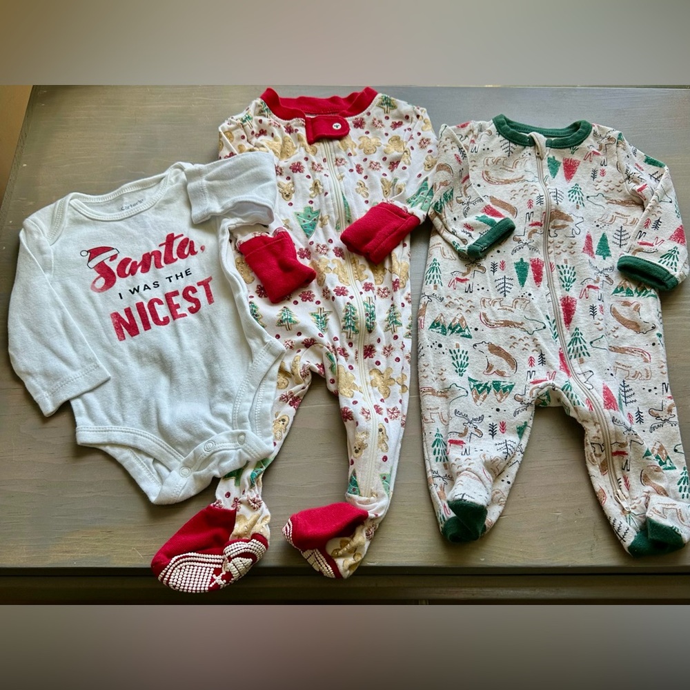 🦋Festive Baby Three Piece Set